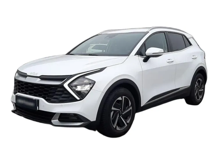 BIAŁY SUV KIA SPORTAGE z 2023 r., BENZYNA, skrzynia biegów MANUALNA 110KM, zdjęcie główne