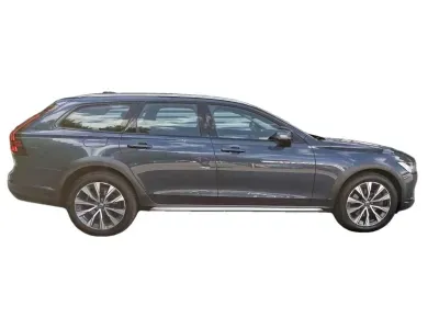 NIEBIESKI KOMBI VOLVO V90 CROSS COUNTRY z 2023 r., HYBRYDA/DIESEL, skrzynia biegów AUTOMATYCZNA 300KM, zdjęcie 3 z 19