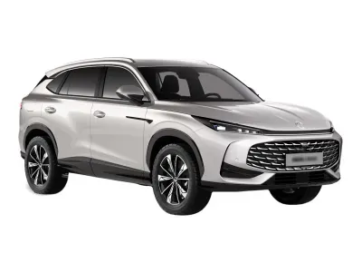 SREBRNY SUV MG HS z 2026 r., HYBRYDA/BENZYNA, skrzynia biegów AUTOMATYCZNA 224KM, zdjęcie główne