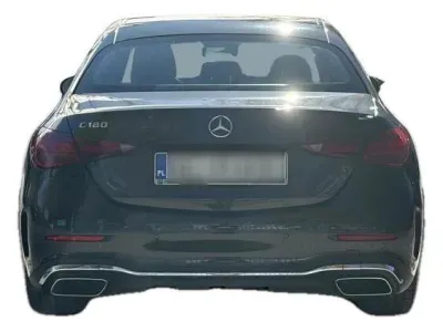 SZARY SEDAN MERCEDES C -KLASSE LIM z 2024 r., BENZYNA, skrzynia biegów AUTOMATYCZNA 193KM, zdjęcie 6 z 19
