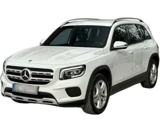 BIAŁY SUV MERCEDES CLASE GLB z 2022 r., BENZYNA, skrzynia biegów AUTOMATYCZNA 163KM, zdjęcie główne