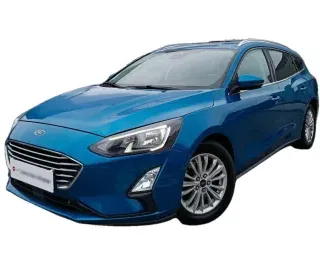 NIEBIESKI KOMBI FORD FOCUS TURNIER z 2019 r., DIESEL, skrzynia biegów AUTOMATYCZNA 150KM, zdjęcie główne