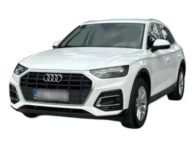 BIAŁY SUV AUDI Q5 z 2022 r., DIESEL, skrzynia biegów AUTOMATYCZNA 163KM, zdjęcie główne