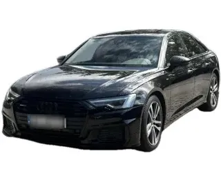 CZARNY SEDAN AUDI A6 z 2022 r., BENZYNA, skrzynia biegów AUTOMATYCZNA 265KM, zdjęcie główne