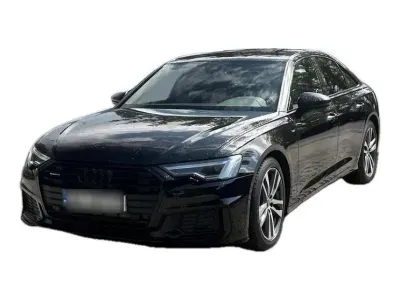 CZARNY SEDAN AUDI A6 z 2022 r., BENZYNA, skrzynia biegów AUTOMATYCZNA 265KM, zdjęcie główne