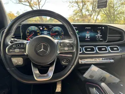 SREBRNY SUV MERCEDES CLASE GLE z 2022 r., DIESEL, skrzynia biegów AUTOMATYCZNA 292KM, zdjęcie 15 z 17