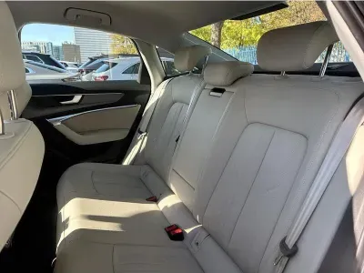 SZARY SEDAN AUDI A6 z 2022 r., DIESEL, skrzynia biegów AUTOMATYCZNA 163KM, zdjęcie 16 z 19