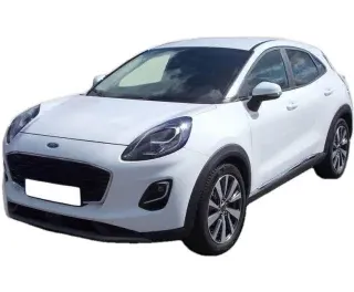 BIAŁY HATCHBACK FORD PUMA z 2023 r., HYBRYDA/BENZYNA, skrzynia biegów AUTOMATYCZNA 92KM, zdjęcie główne