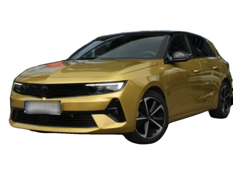 ZŁOTY HATCHBACK OPEL ASTRA VI z 2024 r., BENZYNA, skrzynia biegów AUTOMATYCZNA 130KM, zdjęcie główne