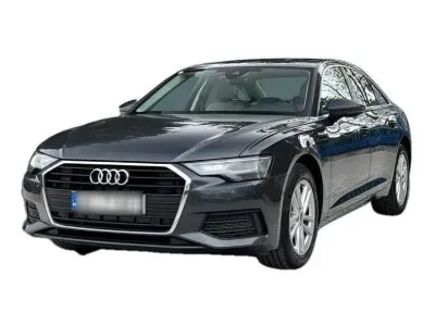 SZARY SEDAN AUDI A6 z 2022 r., DIESEL, skrzynia biegów AUTOMATYCZNA 163KM, zdjęcie główne