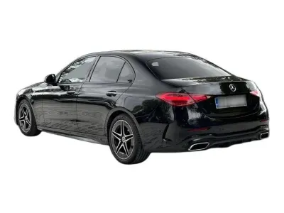 CZARNY SEDAN MERCEDES C -KLASSE LIM z 2022 r., DIESEL, skrzynia biegów AUTOMATYCZNA 184KM, zdjęcie 14 z 19