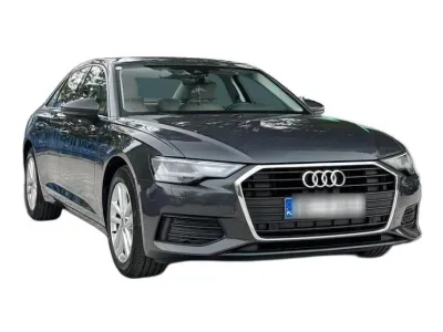 SZARY SEDAN AUDI A6 z 2022 r., DIESEL, skrzynia biegów AUTOMATYCZNA 163KM, zdjęcie 2 z 19