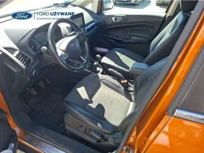 POMARAŃCZOWY SUV FORD ECOSPORT z 2018 r., DIESEL, skrzynia biegów MANUALNA 92KM, zdjęcie 10 z 26