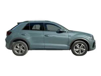 NIEBIESKI SUV VOLKSWAGEN T-ROC z 2022 r., BENZYNA, skrzynia biegów AUTOMATYCZNA 150KM, zdjęcie 19 z 19