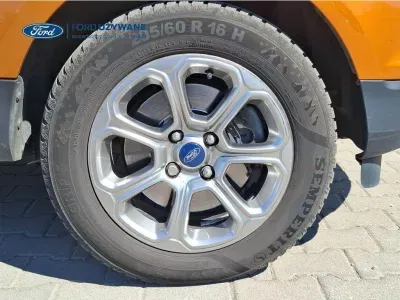 POMARAŃCZOWY SUV FORD ECOSPORT z 2018 r., DIESEL, skrzynia biegów MANUALNA 92KM, zdjęcie 24 z 26