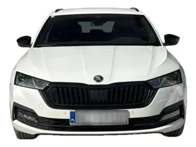BIAŁY KOMBI SKODA OCTAVIA z 2023 r., BENZYNA, skrzynia biegów AUTOMATYCZNA 150KM, zdjęcie 11 z 19