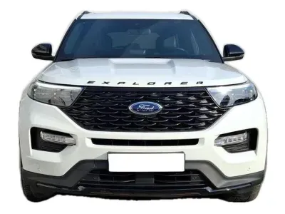 SZARY SUV FORD EXPLORER z 2023 r., HYBRYDA/BENZYNA, skrzynia biegów AUTOMATYCZNA 336KM, zdjęcie 2 z 34