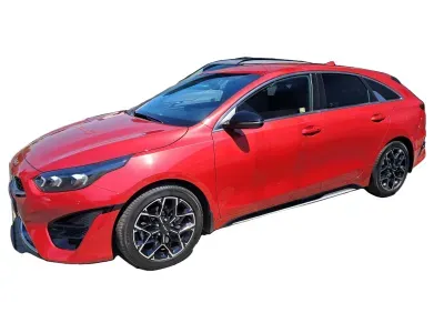 CZERWONY KOMBI KIA PROCEED z 2024 r., BENZYNA, skrzynia biegów AUTOMATYCZNA 140KM, zdjęcie 6 z 18