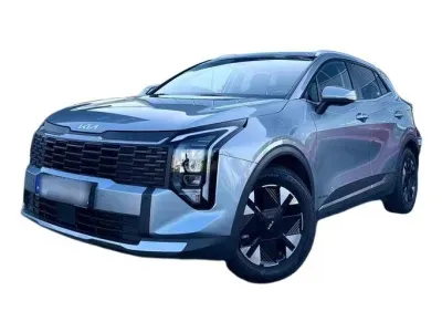 SREBRNY SUV KIA SPORTAGE z 2025 r., BENZYNA, skrzynia biegów AUTOMATYCZNA 110KM, zdjęcie główne