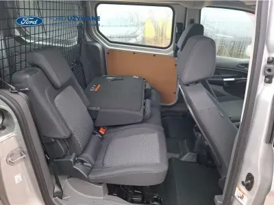 SREBRNY KOMBI FORD TRANSIT CONNECT z 2023 r., DIESEL, skrzynia biegów MANUALNA 74KM, zdjęcie 3 z 24