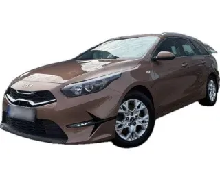 BRĄZOWY KOMBI KIA CEED z 2022 r., BENZYNA, skrzynia biegów MANUALNA 118KM, zdjęcie główne