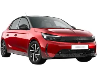 CZERWONY INNE OPEL CORSA HYBRID z 2026 r., HYBRYDA/BENZYNA, skrzynia biegów AUTOMATYCZNA 110KM, zdjęcie główne