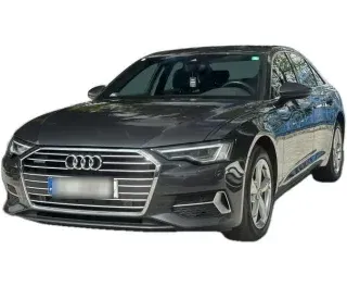SZARY SEDAN AUDI A6 z 2022 r., DIESEL, skrzynia biegów AUTOMATYCZNA 204KM, zdjęcie główne