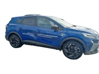 NIEBIESKI SUV RENAULT SYMBIOZ z 2024 r., HYBRYDA/BENZYNA, skrzynia biegów AUTOMATYCZNA 145KM, zdjęcie 3 z 8