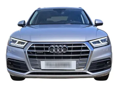 SREBRNY SUV AUDI Q5 z 2018 r., DIESEL, skrzynia biegów AUTOMATYCZNA 190KM, zdjęcie 4 z 5