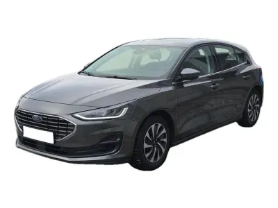 SZARY HATCHBACK FORD FOCUS z 2023 r., HYBRYDA/BENZYNA, skrzynia biegów MANUALNA 92KM, zdjęcie główne