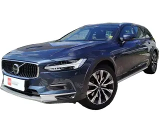 NIEBIESKI KOMBI VOLVO V90 CROSS COUNTRY z 2023 r., HYBRYDA/DIESEL, skrzynia biegów AUTOMATYCZNA 300KM, zdjęcie główne