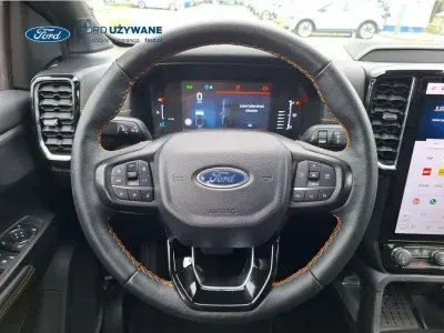 POMARAŃCZOWY SUV FORD RANGER z 2025 r., HYBRYDA/BENZYNA, skrzynia biegów AUTOMATYCZNA 135KM, zdjęcie 7 z 29