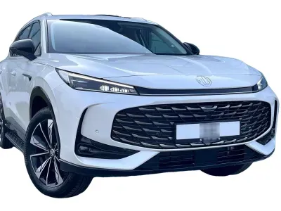 CZARNY SUV MG HS z 2026 r., HYBRYDA/BENZYNA, skrzynia biegów AUTOMATYCZNA 272KM, zdjęcie 5 z 15