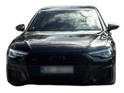CZARNY SEDAN AUDI A6 z 2022 r., BENZYNA, skrzynia biegów AUTOMATYCZNA 265KM, zdjęcie 7 z 19