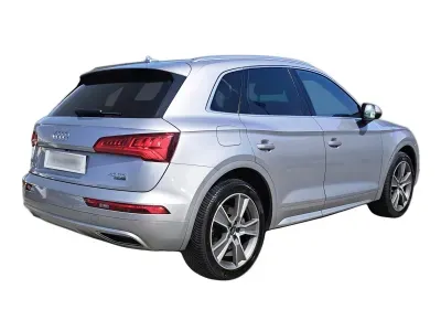 SREBRNY SUV AUDI Q5 z 2018 r., DIESEL, skrzynia biegów AUTOMATYCZNA 190KM, zdjęcie 2 z 5