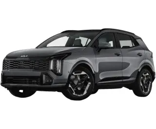 SREBRNY SUV KIA SPORTAGE z 2026 r., BENZYNA, skrzynia biegów AUTOMATYCZNA 150KM, zdjęcie główne