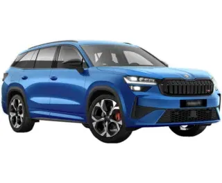 NIEBIESKI KOMBI SKODA KODIAQ z 2026 r., BENZYNA, skrzynia biegów AUTOMATYCZNA 265KM, zdjęcie główne
