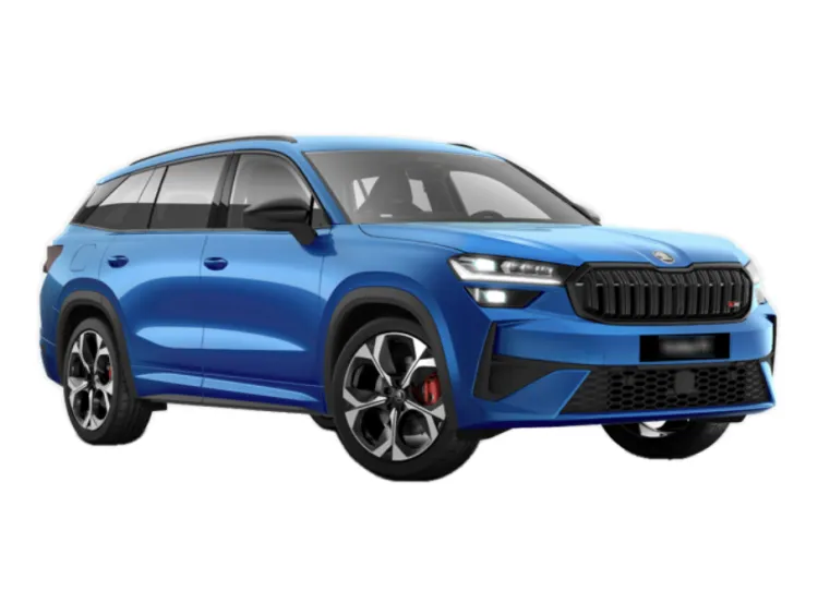 NIEBIESKI KOMBI SKODA KODIAQ z 2026 r., BENZYNA, skrzynia biegów AUTOMATYCZNA 265KM, zdjęcie główne