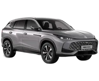 CZARNY SUV MG HS z 2026 r., HYBRYDA/BENZYNA, skrzynia biegów AUTOMATYCZNA 272KM, zdjęcie główne