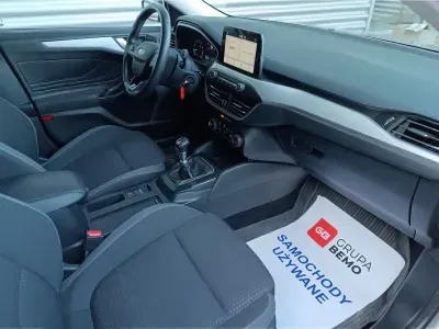 SREBRNY HATCHBACK FORD FOCUS LIM. z 2020 r., BENZYNA, skrzynia biegów MANUALNA 125KM, zdjęcie 7 z 20