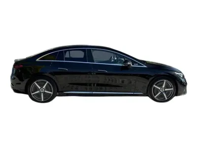 CZARNY SEDAN MERCEDES CLASSE EQE z 2023 r., ELEKTRYCZNY, skrzynia biegów AUTOMATYCZNA 245KM, zdjęcie 4 z 19