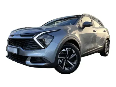 SZARY SUV KIA SPORTAGE z 2025 r., BENZYNA, skrzynia biegów AUTOMATYCZNA 210KM, zdjęcie główne