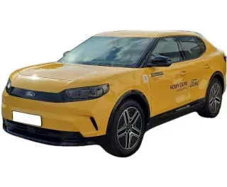ŻÓŁTY HATCHBACK FORD CAPRI z 2025 r., ELEKTRYCZNY, skrzynia biegów AUTOMATYCZNA 210KM, zdjęcie główne
