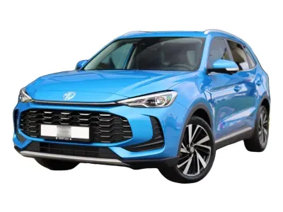 NIEBIESKI SUV MG ZS z 2025 r., HYBRYDA/BENZYNA, skrzynia biegów AUTOMATYCZNA 197KM, zdjęcie główne