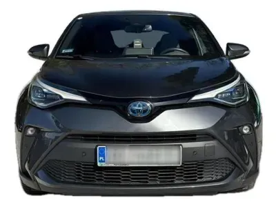 SZARY SUV TOYOTA C-HR z 2022 r., HYBRYDA/BENZYNA, skrzynia biegów AUTOMATYCZNA 122KM, zdjęcie 8 z 19