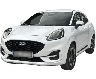 BIAŁY SUV FORD PUMA GEN-E z 2024 r., BENZYNA, skrzynia biegów MANUALNA 125KM, zdjęcie główne