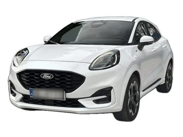BIAŁY SUV FORD PUMA GEN-E z 2024 r., BENZYNA, skrzynia biegów MANUALNA 125KM, zdjęcie główne
