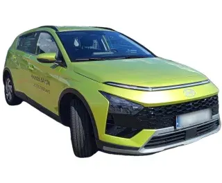 ZIELONY CROSSOVER HYUNDAI BAYON z 2025 r., BENZYNA, skrzynia biegów MANUALNA 101KM, zdjęcie główne