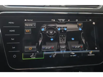 NIEBIESKI SEDAN SKODA SUPERB LIM. z 2023 r., BENZYNA, skrzynia biegów AUTOMATYCZNA 190KM, zdjęcie 5 z 20