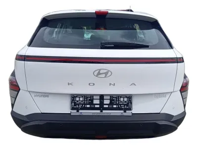 BIAŁY SUV HYUNDAI KONA z 2025 r., HYBRYDA/BENZYNA, skrzynia biegów AUTOMATYCZNA 129KM, zdjęcie 5 z 11